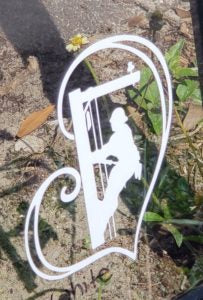 Lineman Heart Sticker - Linewife