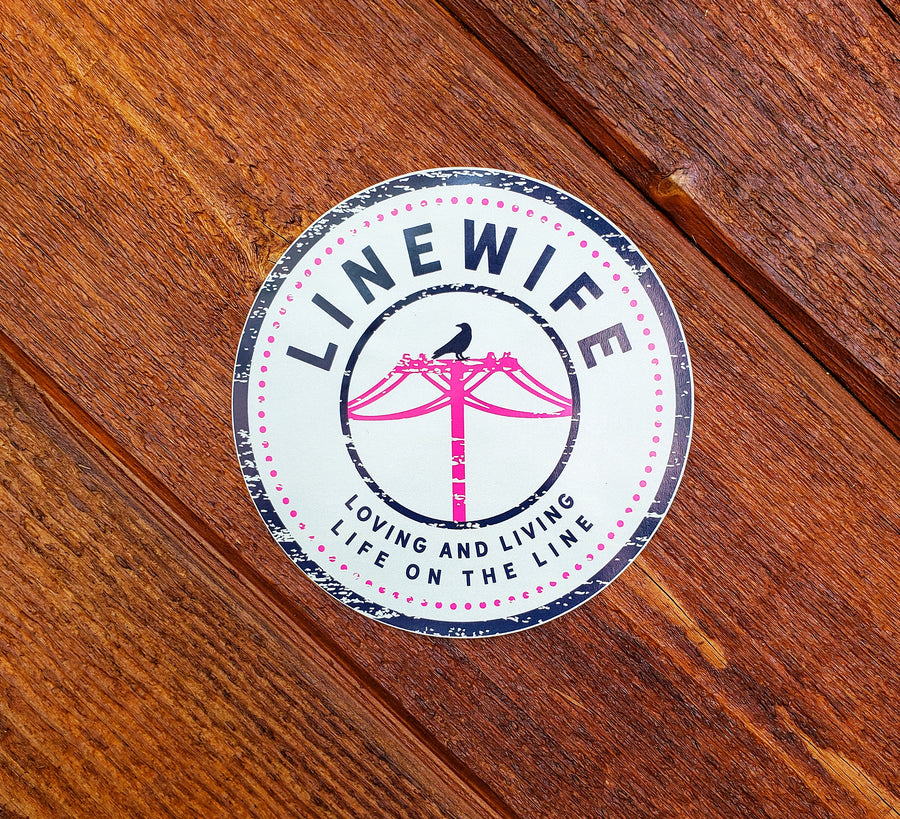 Mint Linewife "Bell Stamp" Decal - Linewife