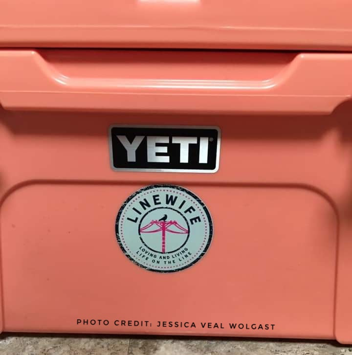 Mint Linewife "Bell Stamp" Decal - Linewife