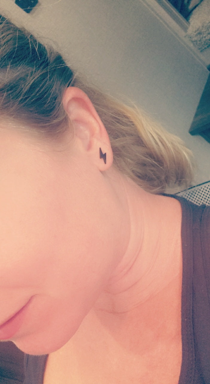 Lightning Bolt Electric Earrings - Linewife