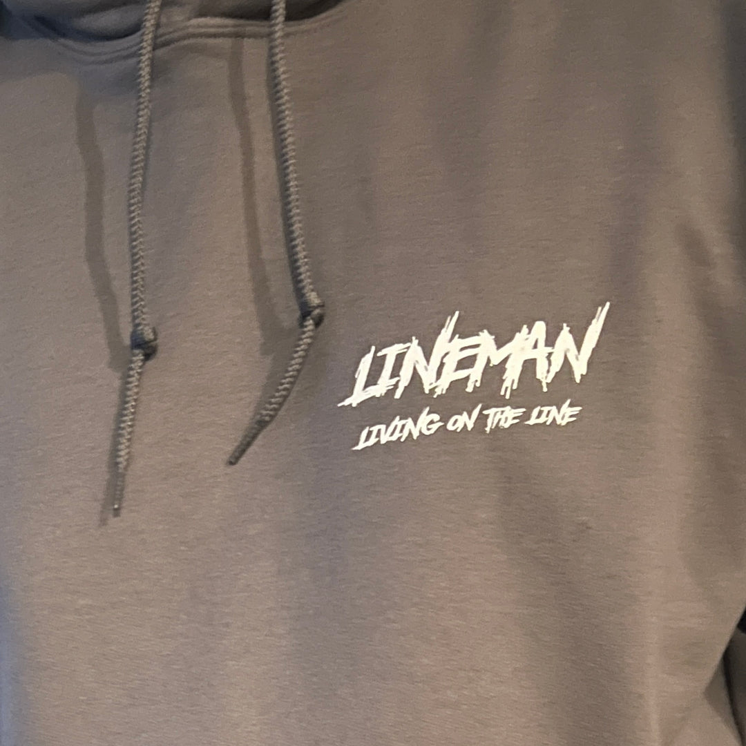 Lineman Grey Hoodie