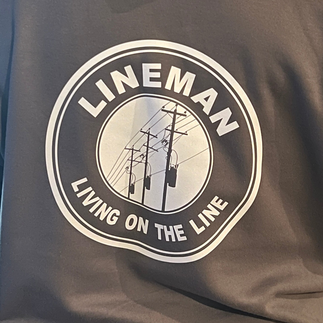 Lineman Grey Hoodie