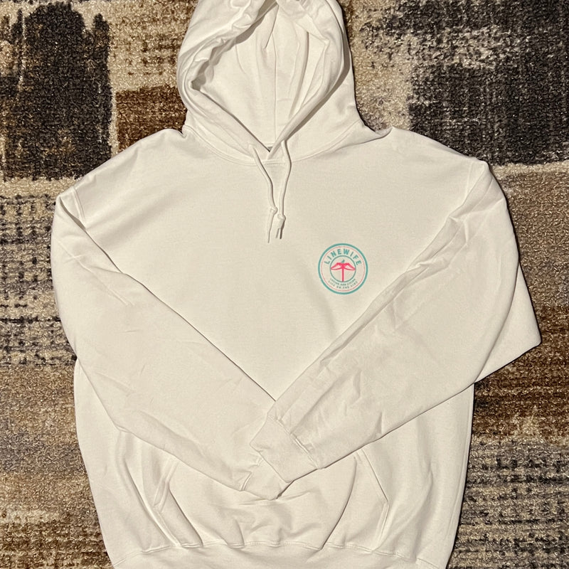 Limited Edition White LineWife Hoodie