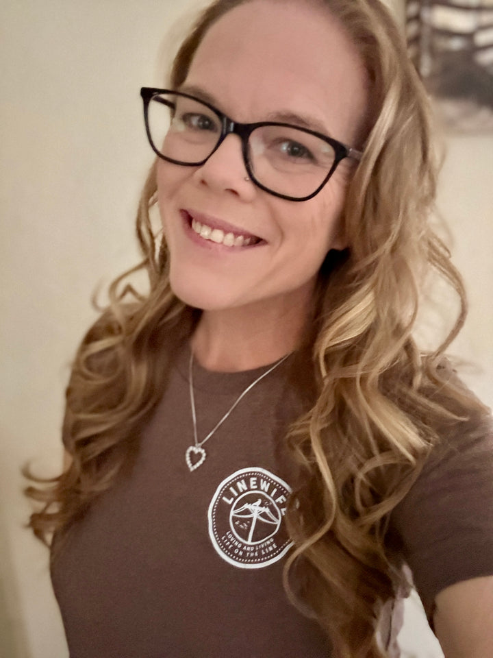 Heather Brown Ladies Shirt (LineWife or LineFamily)