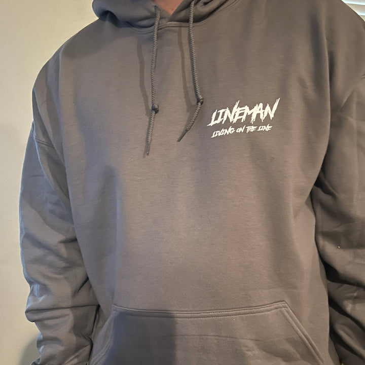 Lineman Grey Hoodie