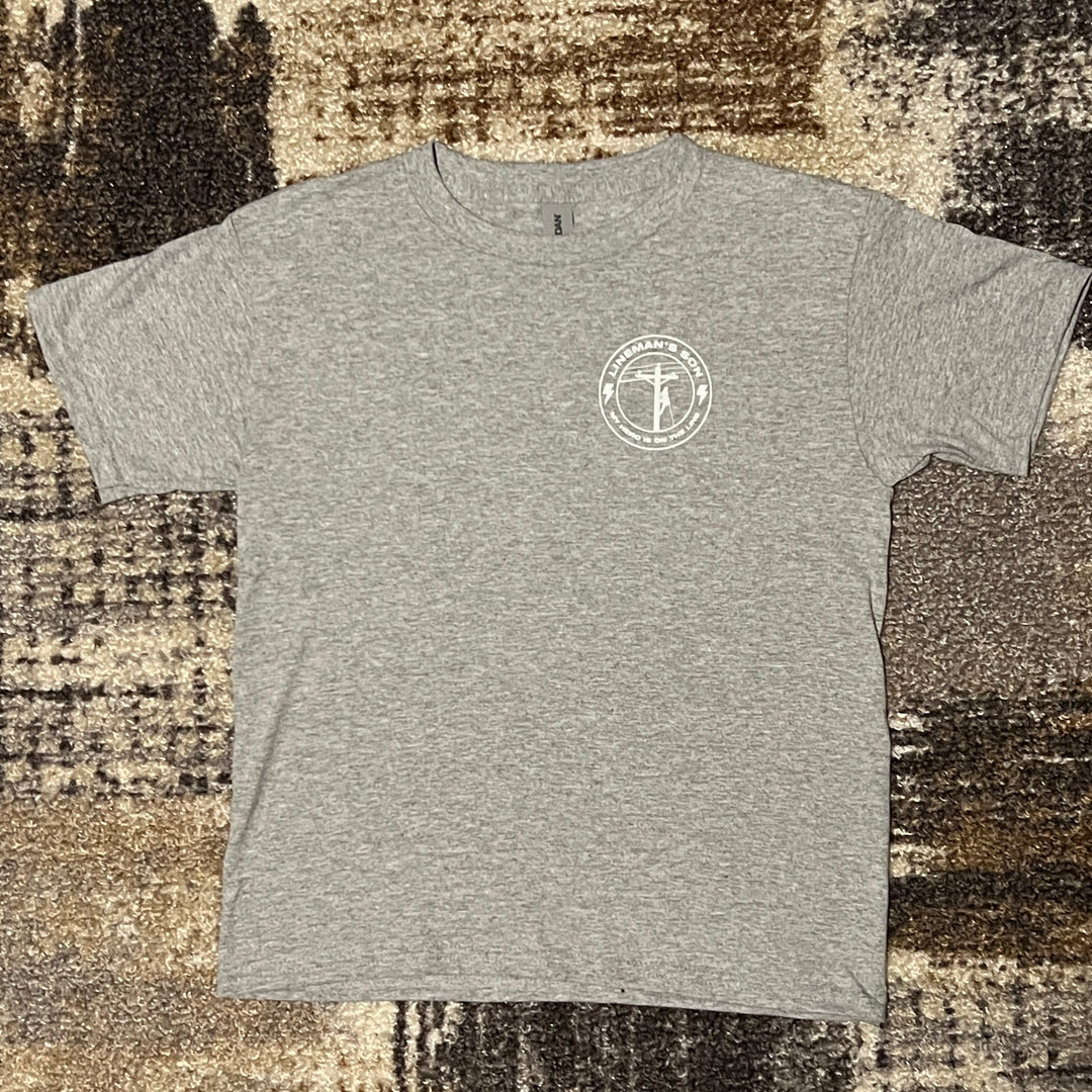 Lineman's Son Light Grey Shirt