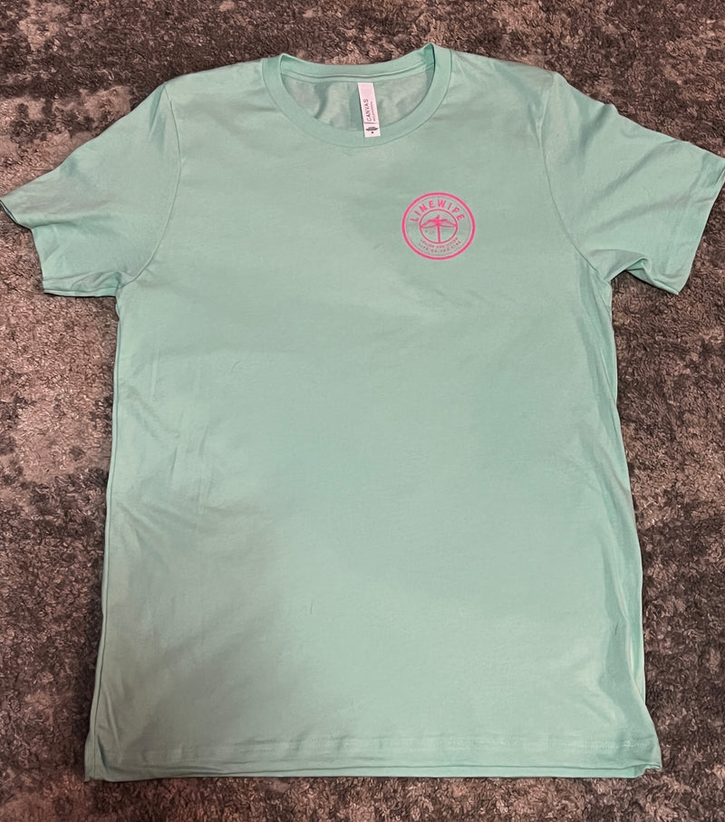Mint & Pink LineWife Shirt