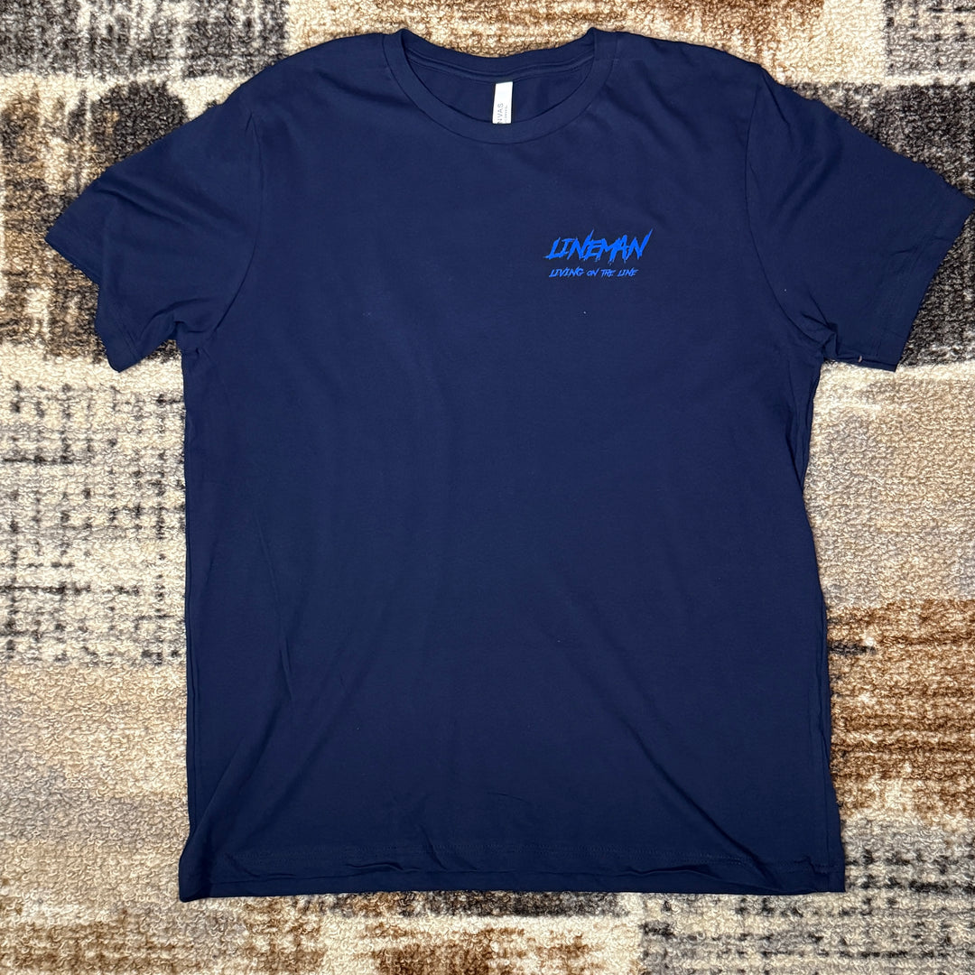 American Lineman Shirt - Blue