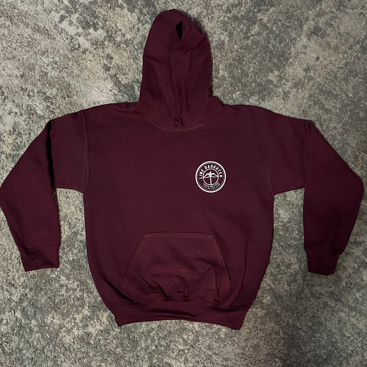 Maroon LineDaughter Hoodie