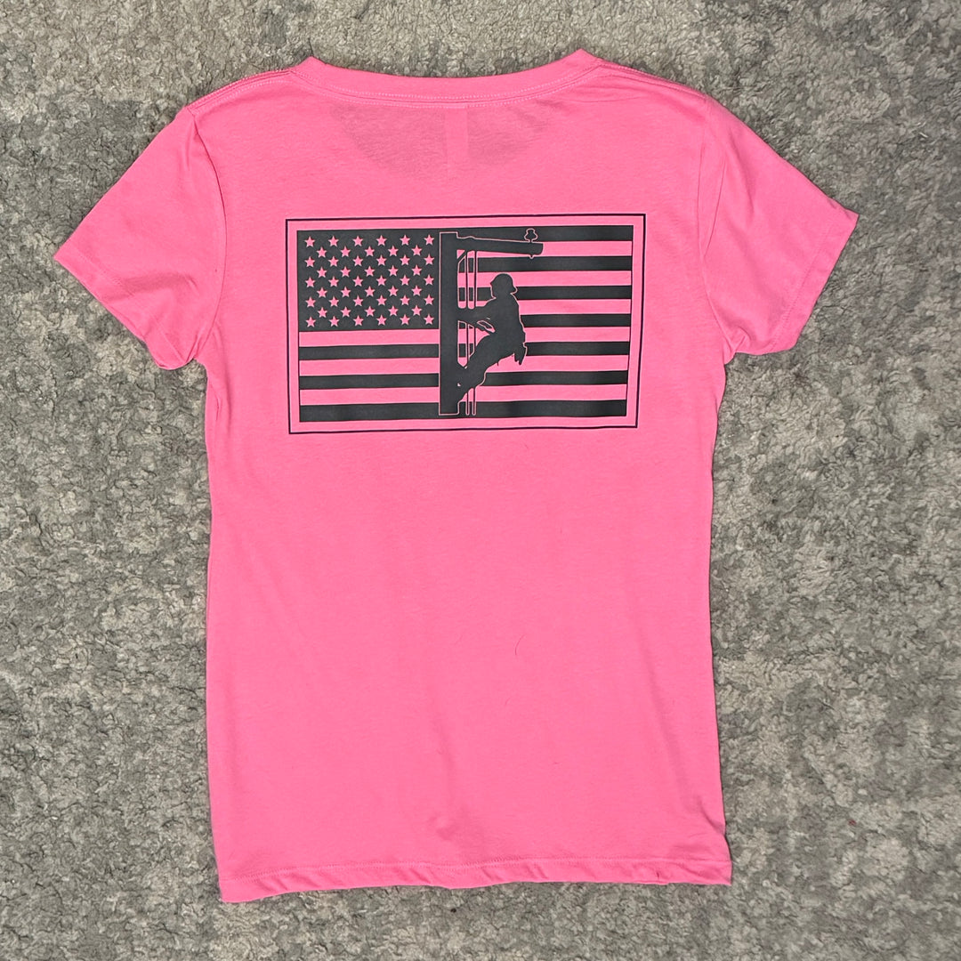 American Pink Shirt