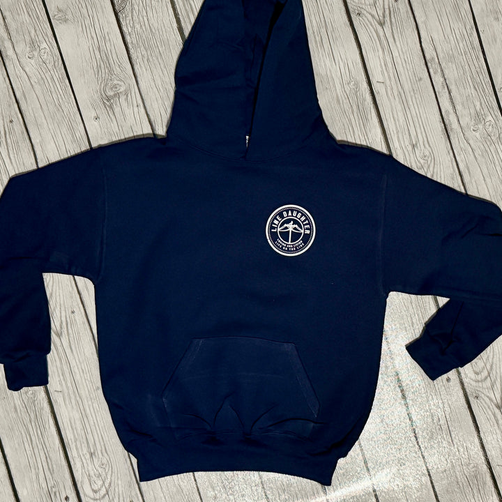 Navy Blue LineDaughter Hoodie