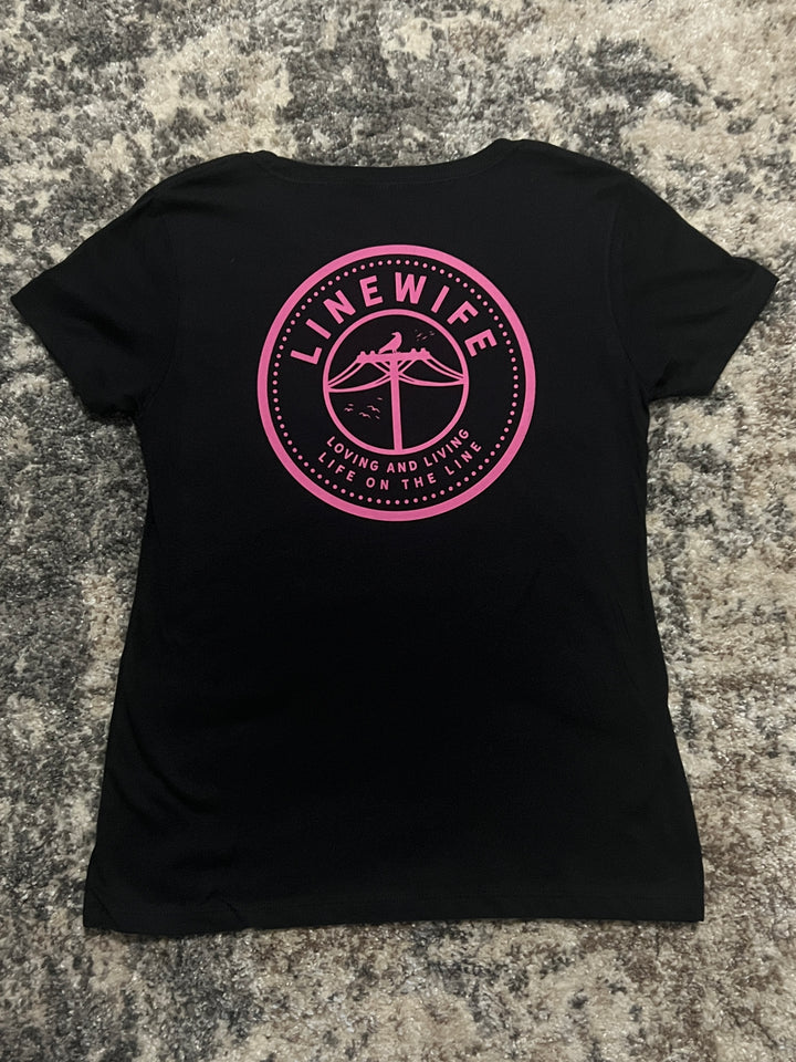 Black & Pink LineWife Shirt