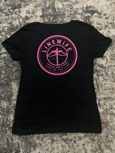 Black & Pink LineWife Shirt