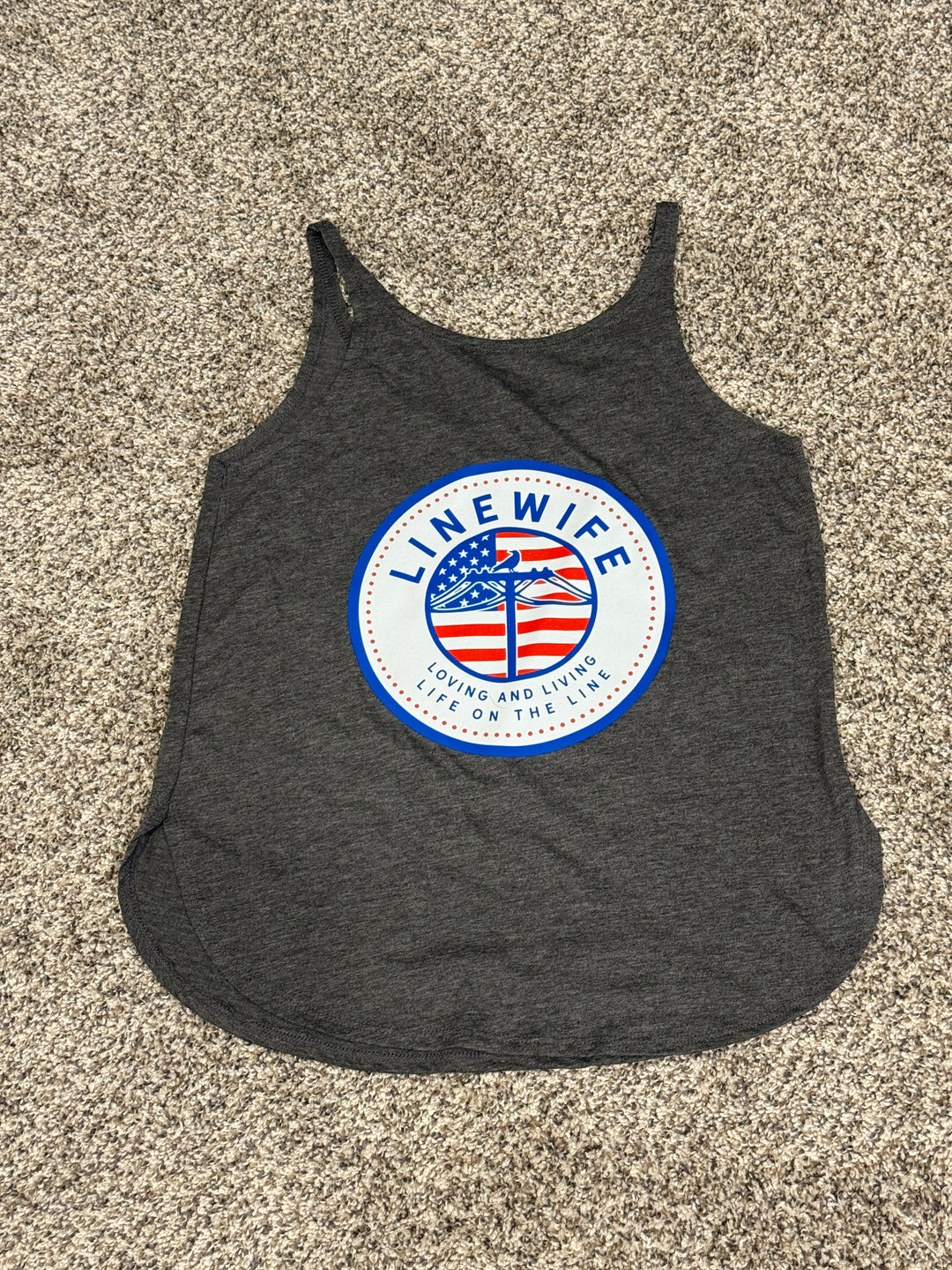 American LineWife Festival Tank Top - Grey
