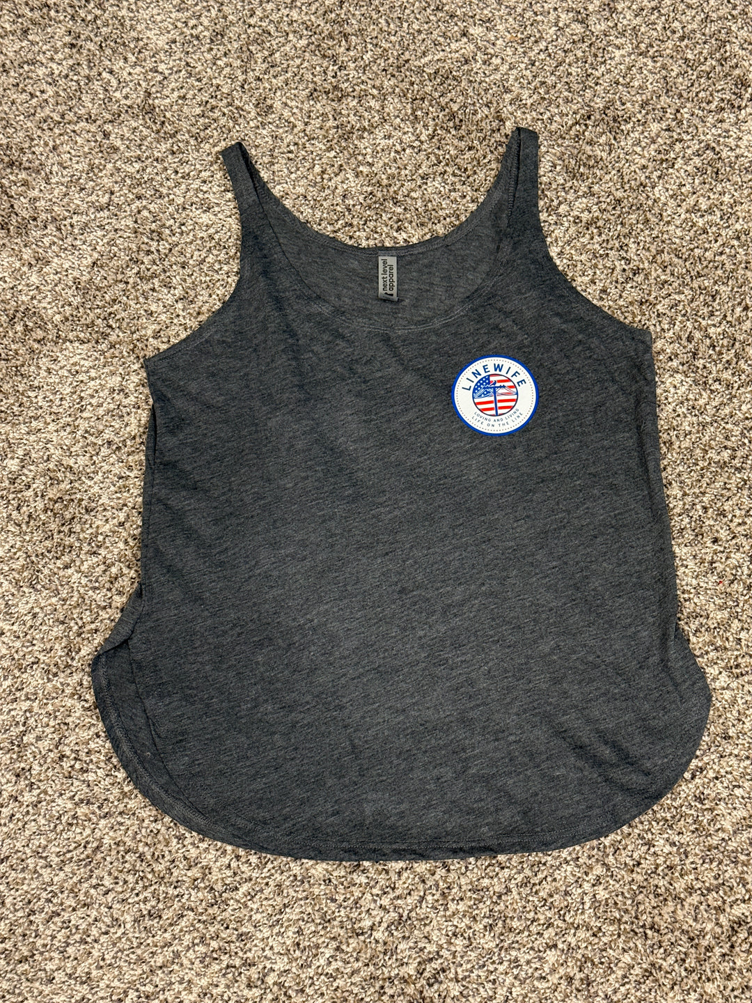 American LineWife Festival Tank Top - Blue