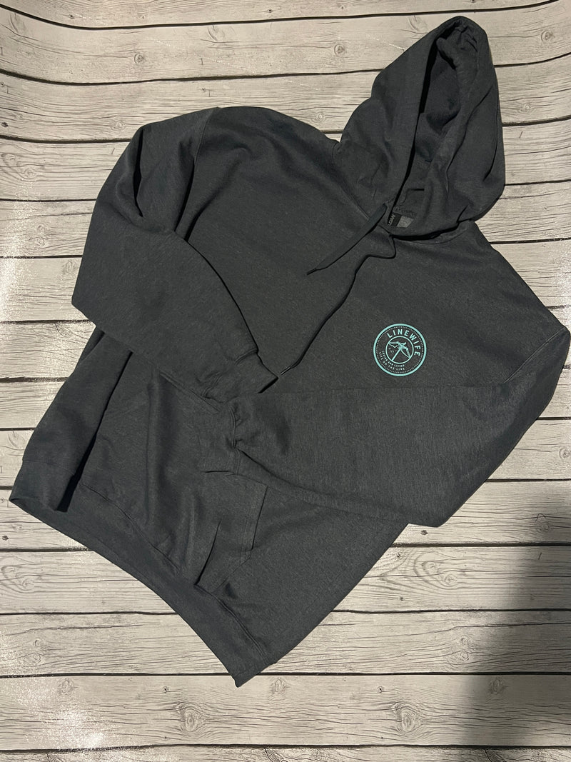 Grey & Mint Hoodie