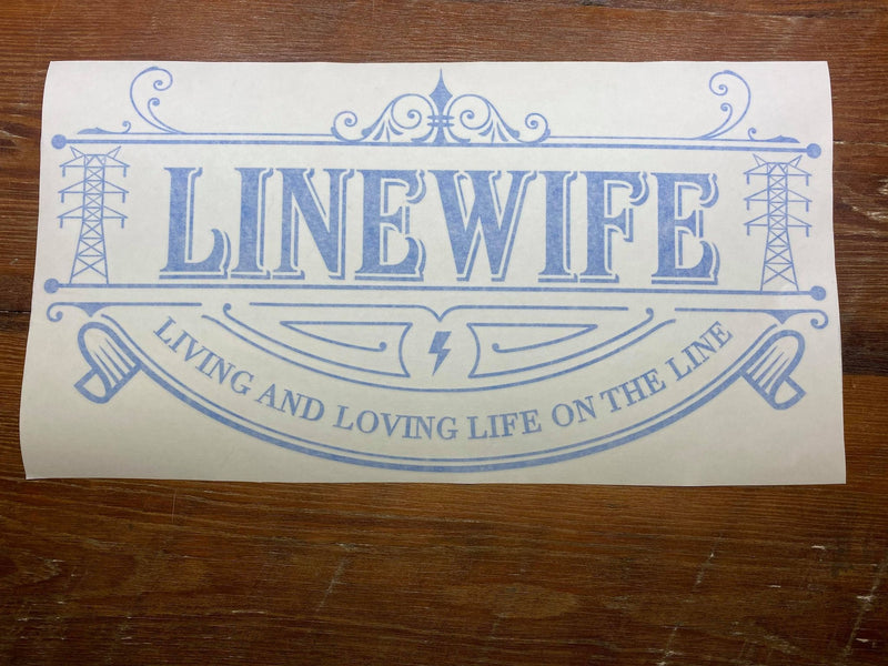 Linewife Transmission Sticker - Linewife Sticker