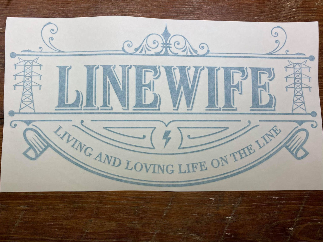 Linewife Transmission Sticker - Linewife Sticker