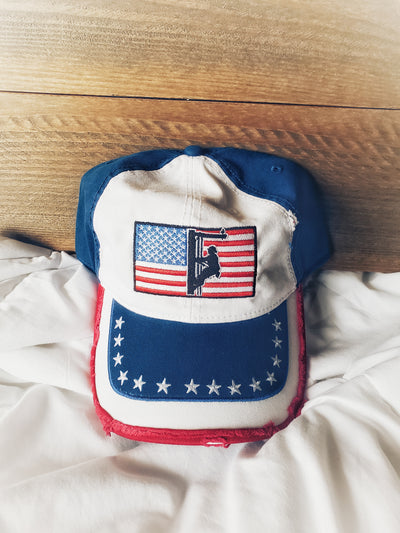 Linewife American Flag Hat - Linewife