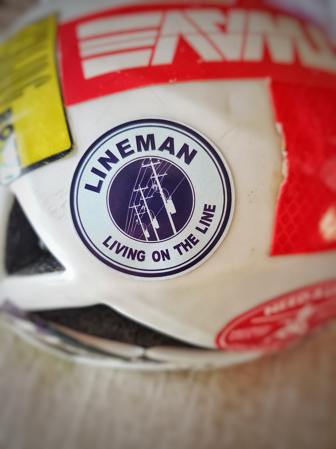 Lineman Hard Hat Sticker - Linewife