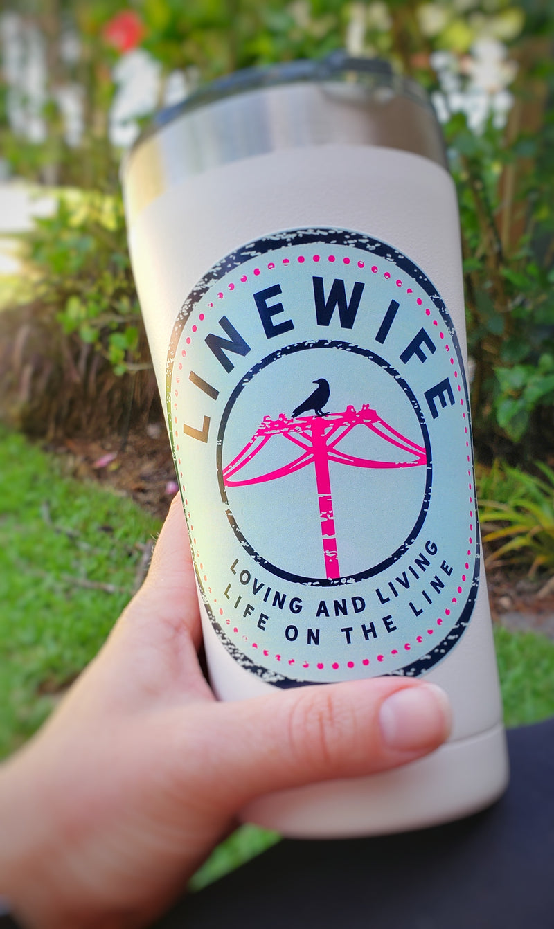 Mint Linewife "Bell Stamp" Decal - Linewife