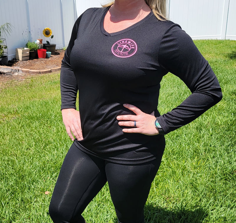 Linewife Pink and Black Dri-Fit