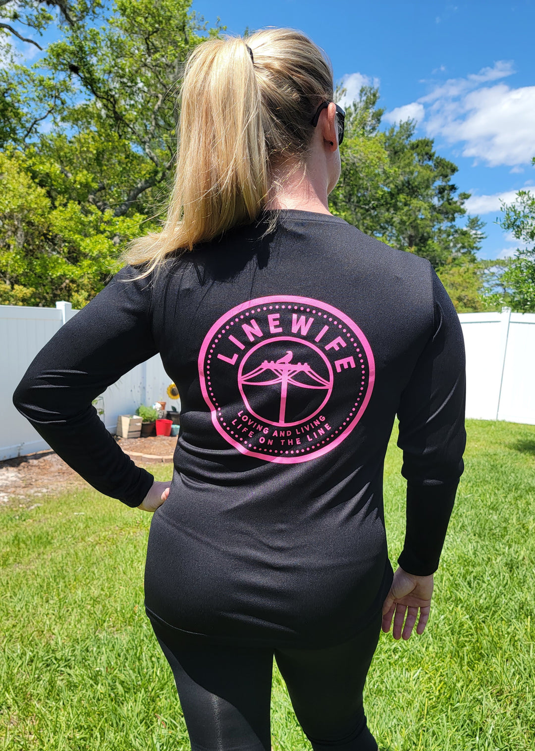 Linewife Pink and Black Dri-Fit