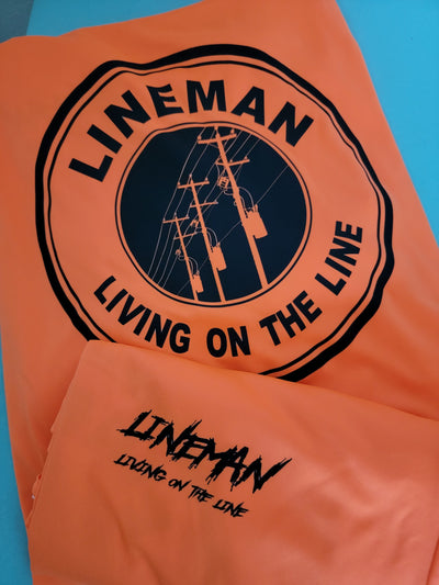Neon Orange Lineman Dri-Fit