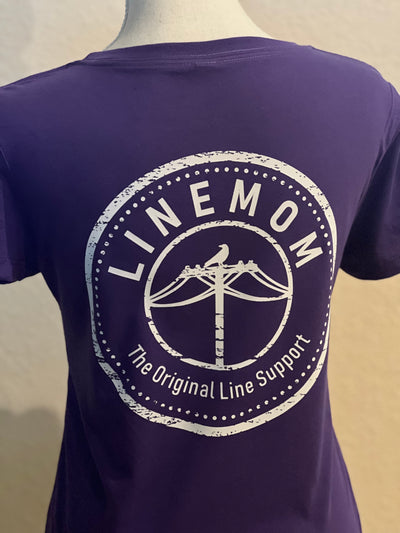 Purple LineMom Shirt