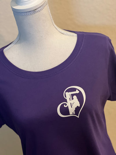 Purple LineMom Shirt