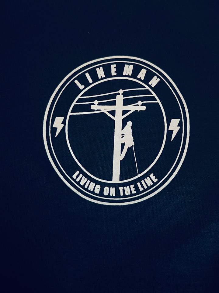 Navy Blue - Lineman New Logo