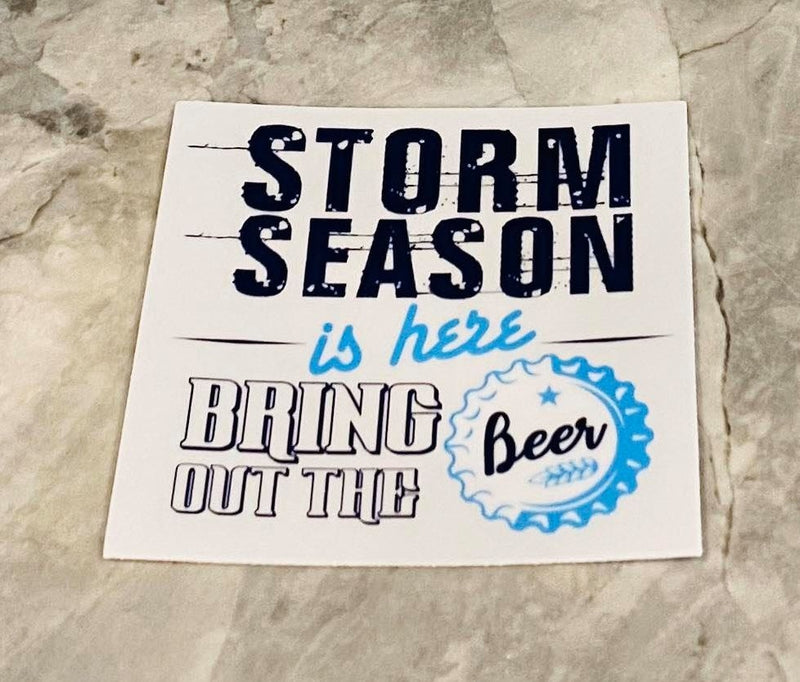 Storm Season Sticker - Linewife